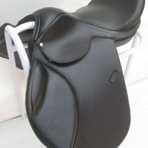 Treeless GP (jumping) Saddle Black Leather jump With Free shipping