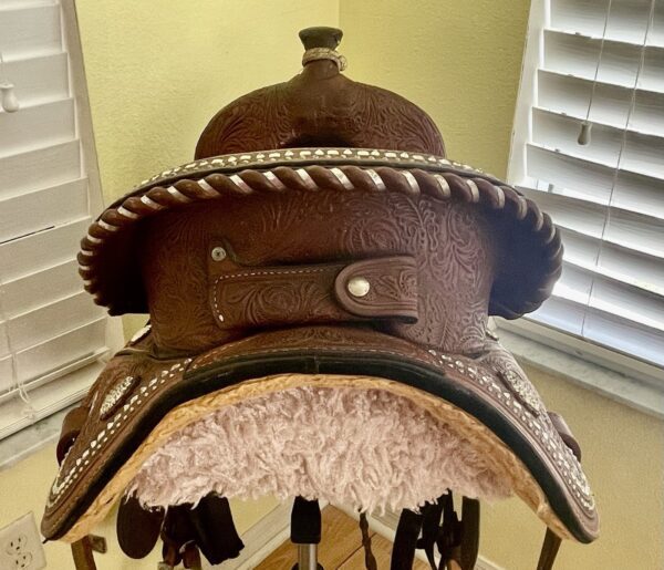 Circle Y Tammy Fischer Treeless Barrel Saddle