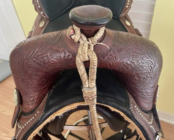 Circle Y Tammy Fischer Treeless Barrel Saddle