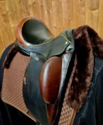 Used 17" Custom Icon Flight Dressage Saddle - Image 5