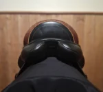Used 17" Custom Icon Flight Dressage Saddle - Image 4