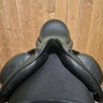 Used 17.5" Custom Icon Coda W Dressage Saddle - Image 3