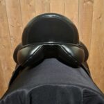 Used 17.5" Custom Icon Coda W Dressage Saddle - Image 4