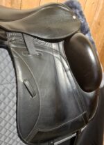 Used 17.5" Custom Icon Coda W Dressage Saddle - Image 9