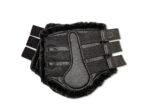 Dark Obsidian Black Brush Boots - Image 7