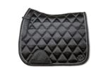 Dark Obsidian Black Dressage Saddle Pad - Image 5