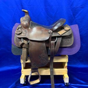 Circle Y Roping Saddle Package (136180) (Used) - Eaglewood Equestrian Supplies