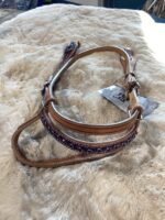 Western Mini Headstall & Breast Collar Purple *NEW* - Image 4