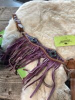 Western Mini Headstall & Breast Collar Purple *NEW* - Image 7