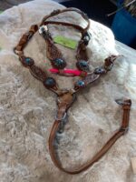 Western Mini/Pony Headstall & Breast Turquoise *NEW*