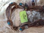 Western Mini/Pony Headstall & Breast Turquoise *NEW* - Image 2