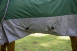 Winter Coat Detachable Neck Blanket: Hunter/Grey, 78 - Image 2