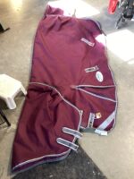 Winter Coat WeatherBeeta Burgundy 69"