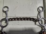 Bit Reinsman Small Twisted Junior Cow Horse 5" - Image 2