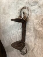 Leather Side Pull Standardbred Bit 5"