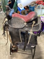Western Rawhide Saddle 15"