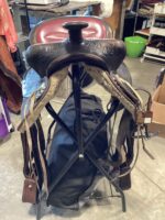 Western Rawhide Saddle 15" - Image 2