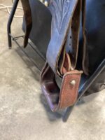 Western Rawhide Saddle 15" - Image 6