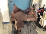 Western Saddle Circle Y High Horse 16"