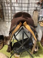 Western Saddle Circle Y High Horse 16" - Image 6