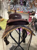 Western Saddle Circle Y High Horse 16" - Image 8