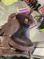 Western Saddle Circle Y High Horse 16" - Image 9
