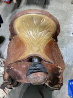 Western saddle 15" Rope
