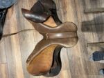 Vintage Zaldi Spanish Leather Saddle – AUTHENTIC DECOR ONLY - Image 4