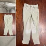 Youth 10 Ovation English Riding Breeches (Beige)