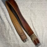 52" Whitman Shaped Leather Girth