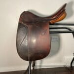 18” Stubben (Schleese Rebuild) Dressage Saddle
