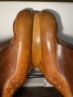 18” Stubben (Schleese Rebuild) Dressage Saddle - Image 7