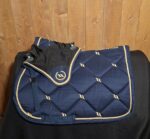 Used Back On Track Nights Collection Saddle Pad & Ear Bonnet Set - Image 3