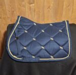 Used Back On Track Nights Collection Saddle Pad & Ear Bonnet Set - Image 4