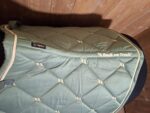 Used Back on Track Nights Collection Saddle Pad & Ear Bonnet Set - Image 6