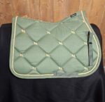 Used Back on Track Nights Collection Saddle Pad & Ear Bonnet Set - Image 4
