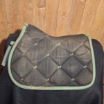 Used Back on Track Nights Collection Saddle Pad & Ear Bonnet Set - Image 8
