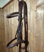 Used HDR Pro Mono Crown Fancy Stitched Bridle Horse Size - Image 3