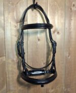 Used Avignon Aspen Black Dressage Bridle Cob Size - Image 2