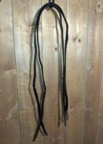 Used Bates Black English Leathers 58"