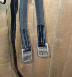 Used Black 63" Stirrup Leathers - Image 3