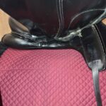 Used 17.5" Custom Everest R Dressage Saddle - Image 9