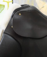 17” Brown Passier Grand Gilbert Dressage Saddle - Image 3