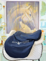 17.5” Bruno Delgrange Partition Jump Saddle - Image 9