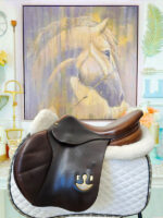 17.5” Bruno Delgrange Partition Jump Saddle