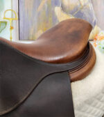 17.5” Bruno Delgrange Partition Jump Saddle - Image 4