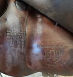 17.5” Bruno Delgrange Partition Jump Saddle - Image 7