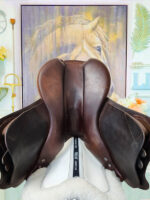 17.5” Bruno Delgrange Partition Jump Saddle - Image 8