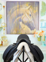 17.5” Ideal Suzannah Dressage Saddle - Image 5