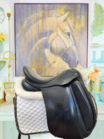 17.5” Ideal Suzannah Dressage Saddle - Image 2